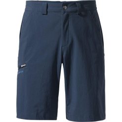 Spodenki turystyczne męskie Vaude Farley Stretch Bermuda II. Niebieskie krótkie spodenki sportowe męskie Vaude, m, bez wzorów, trekkingowe. Za 361.99 zł.