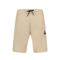 Szorty Le Coq Sportif Tech SP N°1. Brązowe krótkie spodenki sportowe męskie le coq sportif, m, bez wzorów. W wyprzedaży za 276.65 zł.