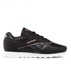 Buty do chodzenia damskie Reebok Ultra Flash. Czarne obuwie sportowe damskie Reebok, bez wzorów, z materiału, trekkingowe. Za 179.40 zł.