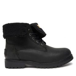 Trapery Wrangler. Czarne śniegowce i trapery męskie Wrangler, bez zapięcia. Za 479.99 zł.