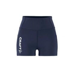 Spodnie lekkoatletyczne damskie Craft Rush 2.0. Niebieskie spodnie sportowe damskie Craft, m, bez wzorów, z materiału, na fitness i siłownię. Za 187.00 zł.