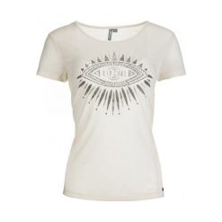 Rip Curl T-Shirt Damski Chaati S Kremowy. Białe t-shirty damskie Rip Curl. W wyprzedaży za 109.00 zł.