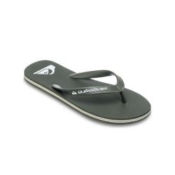 Klapki dla Mężczyzn MOLOKAI CORE. Brązowe buty sportowe męskie Quiksilver, z gumy, sportowe. Za 84.99 zł.