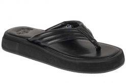 Japonki damskie, S.Bahia Lady 25 SBAHLS. Czarne klapki damskie Joma, bez wzorów, z materiału, sportowe, bez obcasa. Za 59.99 zł.