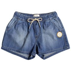 Roxy Spodenki Dziewczęce Honey Sunday Denim 140 Niebieskie. Spodenki dla dziewczynek marki Roxy. Za 155.00 zł.