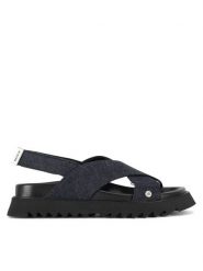 G-Star Raw Sandały DEBRA-25SS495 Granatowy. Niebieskie sandały damskie G-Star Raw, bez wzorów, z materiału, bez obcasa, na płaskiej podeszwie, bez zapięcia. Za 349.99 zł.