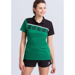 Damska koszulka polo Erima 5-C. Czarne koszulki sportowe damskie Erima, m, bez wzorów, bez kołnierzyka, bez ramiączek, do piłki nożnej. Za 291.99 zł.