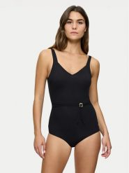 Triumph Strój kąpielowy Summer Twist 10222677 Czarny. Czarne kostiumy jednoczęściowe damskie Triumph, bez wzorów, z syntetyku. Za 179.00 zł.