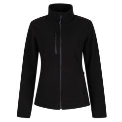 Bluza Polarowa Damska Z Recyklingu Pełen Suwak. Czarne bluzy sportowe damskie Regatta, xl, bez wzorów, z polaru, bez kaptura, trekkingowe. Za 126.99 zł.