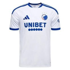 Koszulka domowa FC Kopenhaga 2026/27. Białe koszulki sportowe męskie Adidas, l, bez wzorów, z materiału, bez kołnierzyka, bez ramiączek, do piłki nożnej, climacool (adidas). Za 431.00 zł.