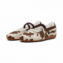 Baleriny damskie Puma SPEEDCAT BALLET brązowe 40778701 r 41. Brązowe baleriny damskie Puma, bez wzorów, z gumy, eleganckie, bez obcasa. Za 281.36 zł.