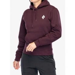 Bluza z kapturem damska Black Diamond Equipment For Alpinists PO Hoody. Czerwone bluzy damskie Black Diamond, l, bez wzorów, z kapturem. Za 251.99 zł.