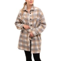 Kurtka Przejściowa Damska Luhta Halttula. Szare kurtki damskie Luhta, bez wzorów, bez kaptura, trekkingowe. W wyprzedaży za 599.20 zł.