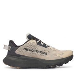 Buty do biegania The North Face. Brązowe buty sportowe męskie The North Face, bez zapięcia, do biegania. Za 549.99 zł.