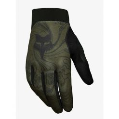 Rękawiczki rowerowe męskie Fox Ranger Glove Frequency. Zielone buty sportowe męskie FOX, bez wzorów, sportowe. Za 153.00 zł.