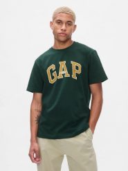 T-SHIRT MĘSKI KOSZULKA 1 BAWEŁNA GAP ATHLETIC ZIELONY. Zielone koszulki sportowe męskie GAP, m, bez wzorów, z bawełny, bez kołnierzyka, bez ramiączek, na fitness i siłownię. Za 185.93 zł.