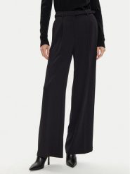 Imperial Spodnie materiałowe P4W3IJXC Czarny Wide Leg. Czarne spodnie materiałowe damskie Imperial, m, bez wzorów, z materiału. Za 299.99 zł.