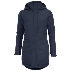 Kurtka turystyczna damska Vaude Skomer Wool. Niebieskie kurtki damskie Vaude, m, bez wzorów, z poliesteru, bez kaptura. Za 627.00 zł.