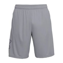 Spodenki fitness męskie Under Armour Tech Graphic 035. Szare buty sportowe męskie Under Armour, bez zapięcia, na fitness i siłownię. Za 69.99 zł.