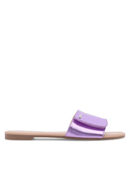 Jenny Fairy Klapki WFA2740-1 Różowy. Czerwone klapki damskie Jenny Fairy, bez wzorów, z syntetyku, bez obcasa. Za 69.99 zł.