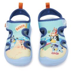 Sandały Garvalin. Niebieskie sandały chłopięce Garvalin, bez zapięcia. Za 129.99 zł.