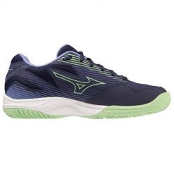 Buty siatkarskie damskie Mizuno Buty Cyclone Speed 4. Niebieskie obuwie sportowe damskie Mizuno, bez wzorów, z materiału, do siatkówki. Za 339.99 zł.