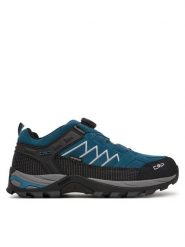 CMP Trekkingi Rigel Low Fitgo Wp 3Q13587 Niebieski. Niebieskie trekkingi męskie CMP, trekkingowe. Za 529.99 zł.