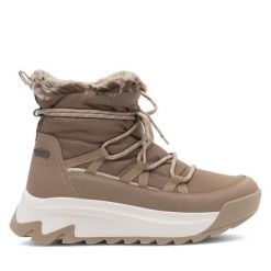 Śniegowce Go Soft. Brązowe śniegowce i trapery damskie GO SOFT. Za 199.99 zł.