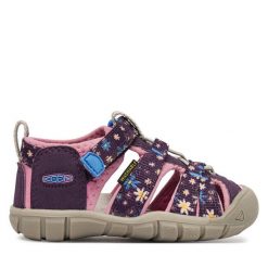 Sandały Keen. Fioletowe sandały dziewczęce Keen, bez zapięcia. Za 209.99 zł.