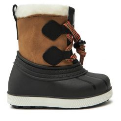 Śniegowce Kimberfeel. Brązowe śniegowce dziewczęce Kimberfeel, bez zapięcia. Za 249.99 zł.