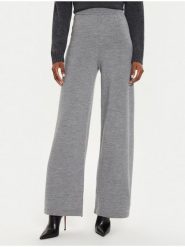 Weekend Max Mara Spodnie dzianinowe Epopea 2426336038 Szary Regular Fit. Szare spodnie materiałowe damskie Weekend Max Mara, xs, bez wzorów, z dzianiny. Za 909.99 zł.