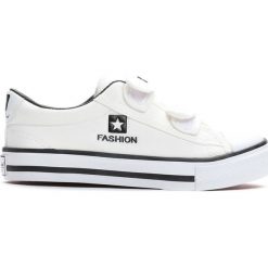 Białe Trampki Dime. Buty sportowe chłopięce marki Born2be. Za 29.99 zł.