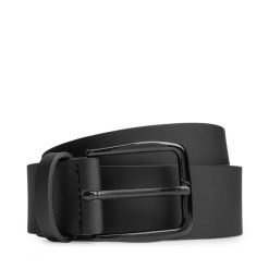 Pasek Męski BOSS. Czarne paski damskie Boss, bez wzorów. Za 399.99 zł.