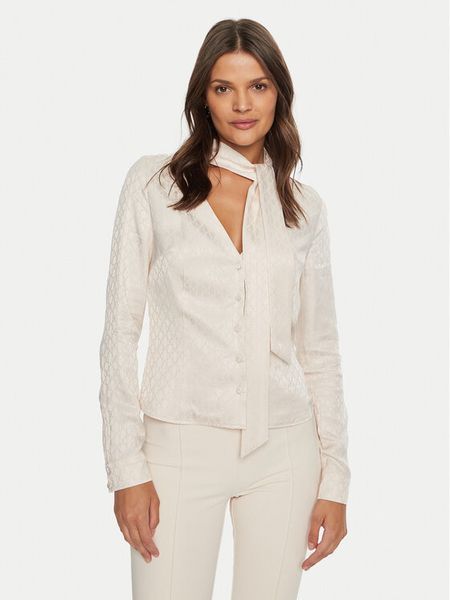 Marciano Guess Kardigan 4BGH05 7169A Beżowy Regular Fit. Brązowe kardigany damskie Marciano Guess, z aplikacjami, z wiskozy. Za 399.99 zł.