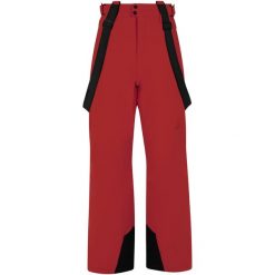 Spodnie narciarskie/snowboardowe z szelkami męskie PROTEST Prtrowens. Czerwone spodnie snowboardowe męskie Protest, na zimę, m, bez wzorów, narciarskie. Za 505.00 zł.