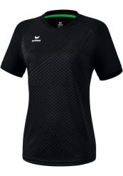 Damska koszulka Erima Madrid. Czarne t-shirty damskie Erima, s, bez wzorów, z materiału, klasyczne, bez kołnierzyka. Za 129.00 zł.