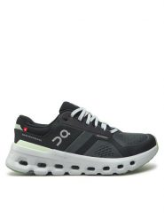 On Buty do biegania Cloudrunner 2 Wide 3WE10132577 Szary. Szare obuwie sportowe damskie On, bez wzorów, z materiału, do biegania. Za 599.99 zł.
