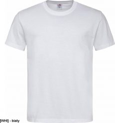 Stedman SST2000 - T-shirt męski - biały XS. Białe t-shirty męskie Stedman, m, bez wzorów, bez kołnierzyka. Za 125.78 zł.
