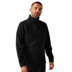 Męska Bluza Polarowa Thor III. Czarne bluzy męskie Regatta, na zimę, m, bez wzorów, z materiału, bez kaptura. Za 126.99 zł.