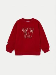 Mayoral Bluza 4452 Czerwony Regular Fit. Czerwone bluzy dla chłopców Mayoral, bez wzorów, z bawełny, bez ramiączek, bez kaptura. Za 79.99 zł.