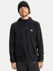 Quiksilver Polar Warm Up Hoodie EQYPF03079 Czarny Regular Fit. Czarne bluzy męskie Quiksilver, l, bez wzorów, z polaru, bez kaptura. Za 369.99 zł.