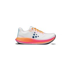 Damskie buty do biegania Craft Pacer 2. Białe obuwie sportowe damskie Craft, bez wzorów, z materiału, do biegania. Za 462.70 zł.