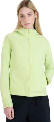 Kurtka damska softshell 4F F320 zielona 4FWSS25TSOFF320 45S L. Zielone kurtki damskie 4f, l, bez wzorów, z softshellu, bez kaptura. Za 219.89 zł.