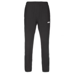Spodnie sportowe męskie Ellesse Ezio. Czarne krótkie spodenki sportowe męskie Ellesse, m, bez wzorów, z dresówki, trekkingowe. Za 139.99 zł.