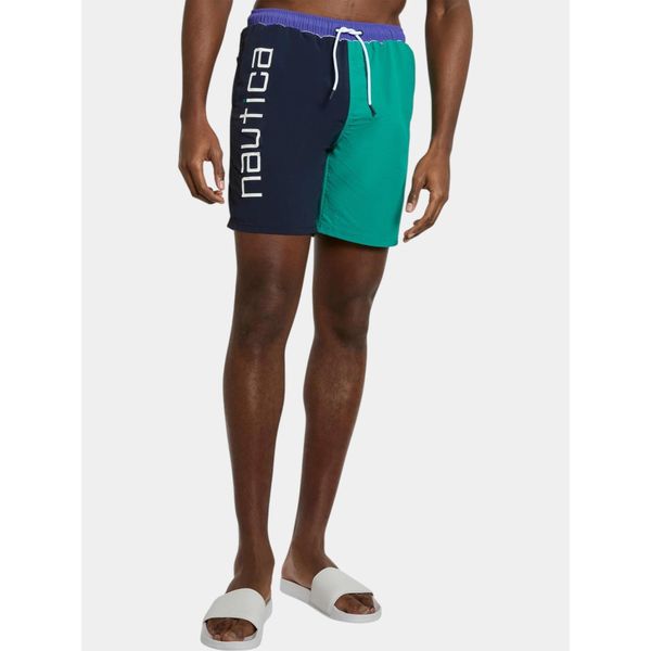 Kąpielówki męskie Nautica Bahama 7". Niebieskie kąpielówki męskie Nautica, m, bez wzorów, do pływania. Za 229.00 zł.