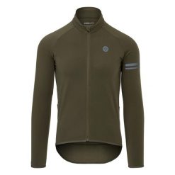 Thermo Jersey LS Essential Men. Zielone bluzy męskie AGU, bez wzorów, z jersey, bez kaptura. Za 504.00 zł.