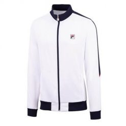 Bluza treningowa męska Fila Manuel. Białe bluzy męskie Fila, m, bez wzorów, bez kaptura. Za 439.00 zł.