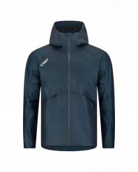 Męska kurtka sportowa do biegania przeciwdeszczowa Pro Run 3L CEP. Szare kurtki męskie CEP, l, bez wzorów, z materiału, biznesowe, z kapturem. Za 1,499.00 zł.