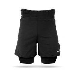 Szorty BV Sport Csx Evo2 Combo. Czarne krótkie spodenki sportowe męskie BV SPORT, s, bez wzorów, z dzianiny, do biegania. Za 391.50 zł.