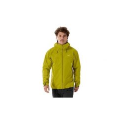 Kurtka trekkingowa Beta SL. Żółte kurtki męskie Arc'teryx, m, bez wzorów, z gore-texu, bez kaptura. Za 2,399.99 zł.